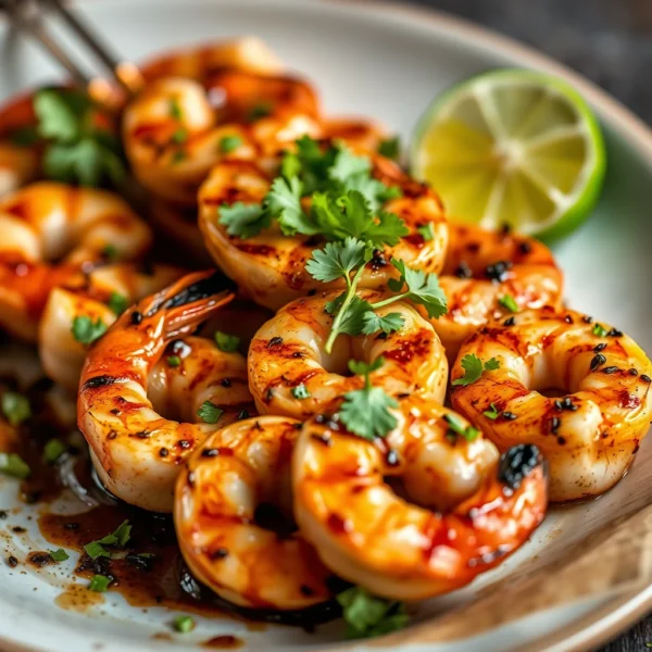 Chipotle-Lime Grilled Shrimp
