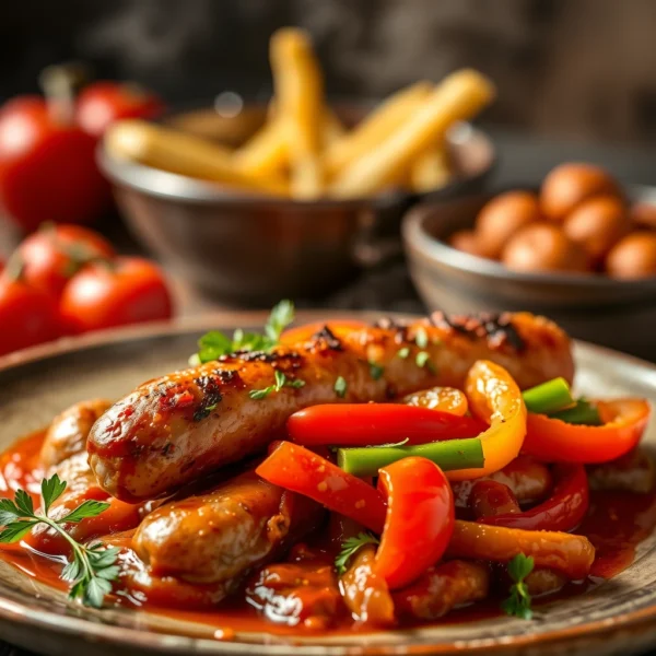 Sausage and Peppers